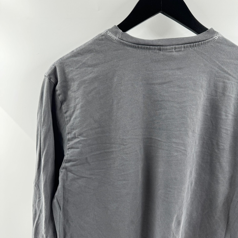 H&M Grey Long Sleeve Basic Top Women’s Size Medium - Picture 6 of 8